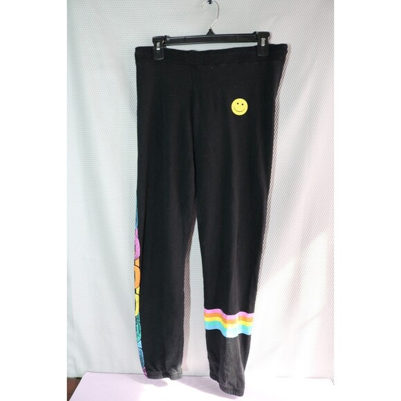 Lauren Moshi Joggers Colorful Chain SZ S Sweatpants Reggae Designer Brand - Picture 4 of 8